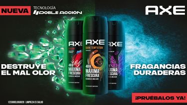 Nueva tecnologia del relanzamiento de los Body Sparays de Axe