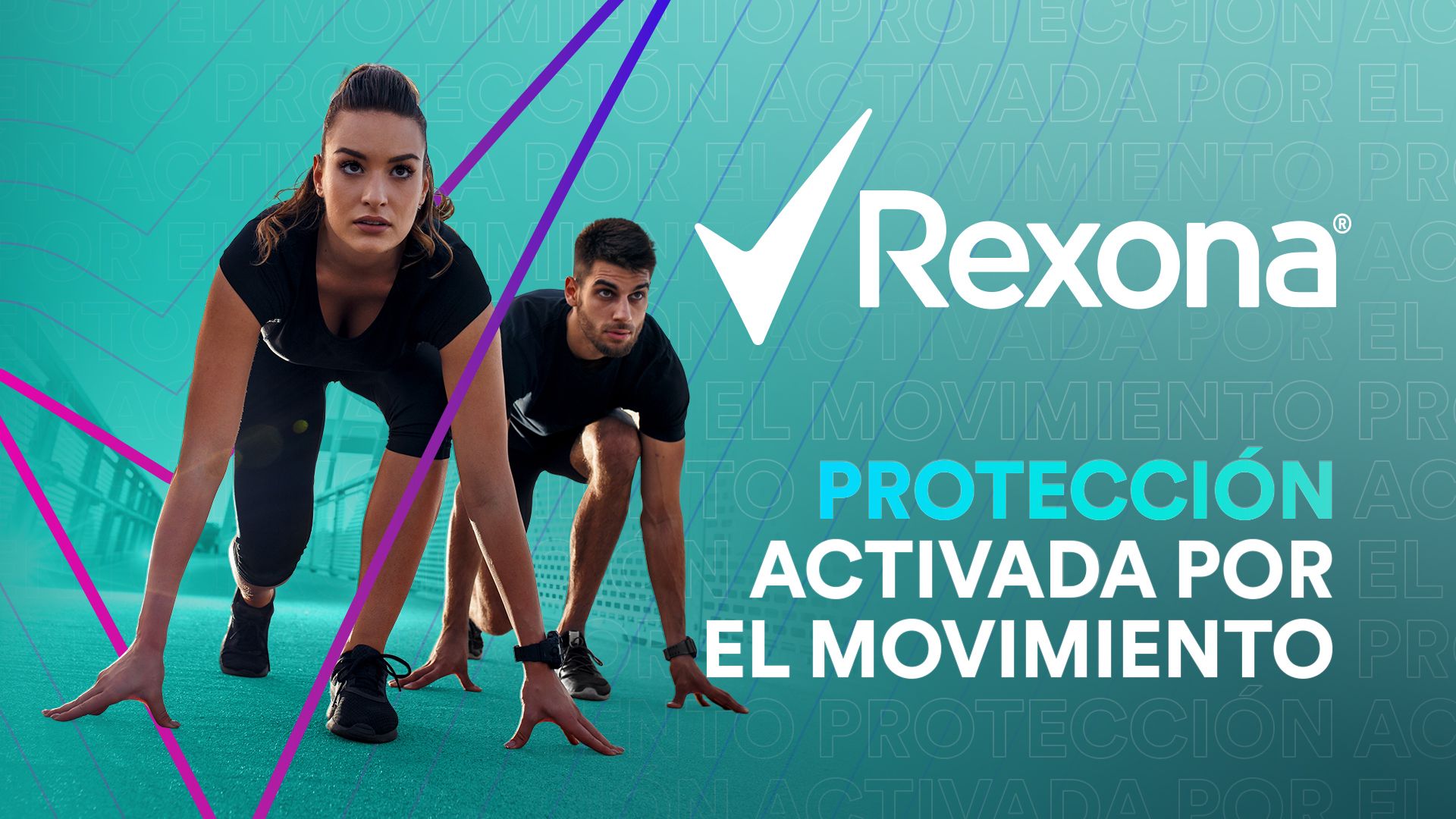 Rexona protección activada por el movimiento