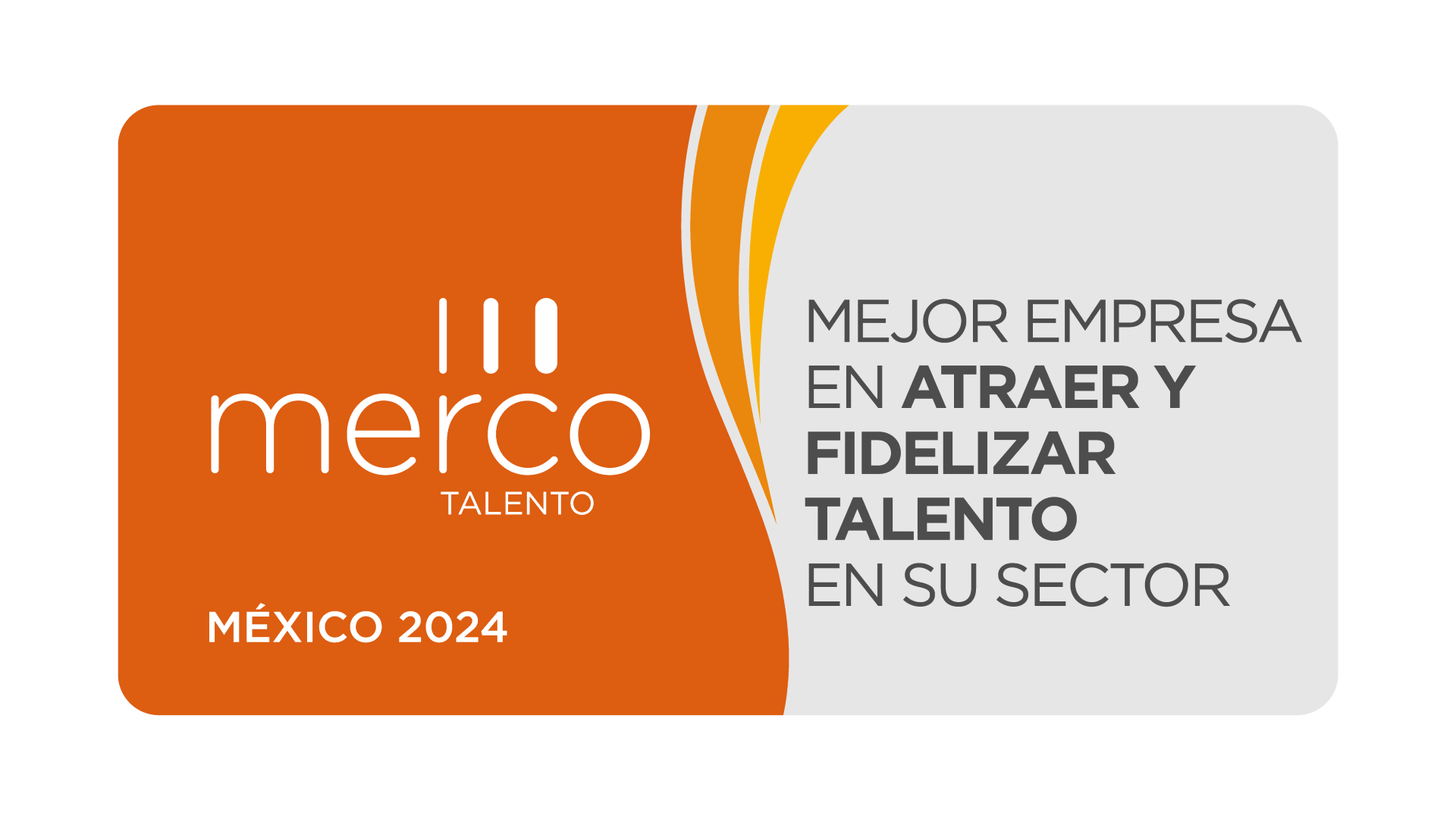 Sello de reconocimiento Merco Talento