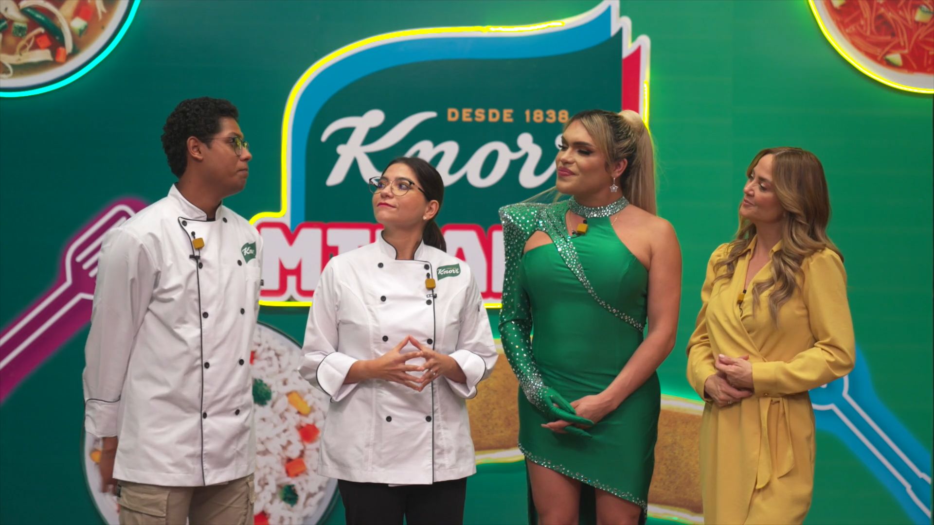 Programa de Knorrminados con Wendy Guevara.